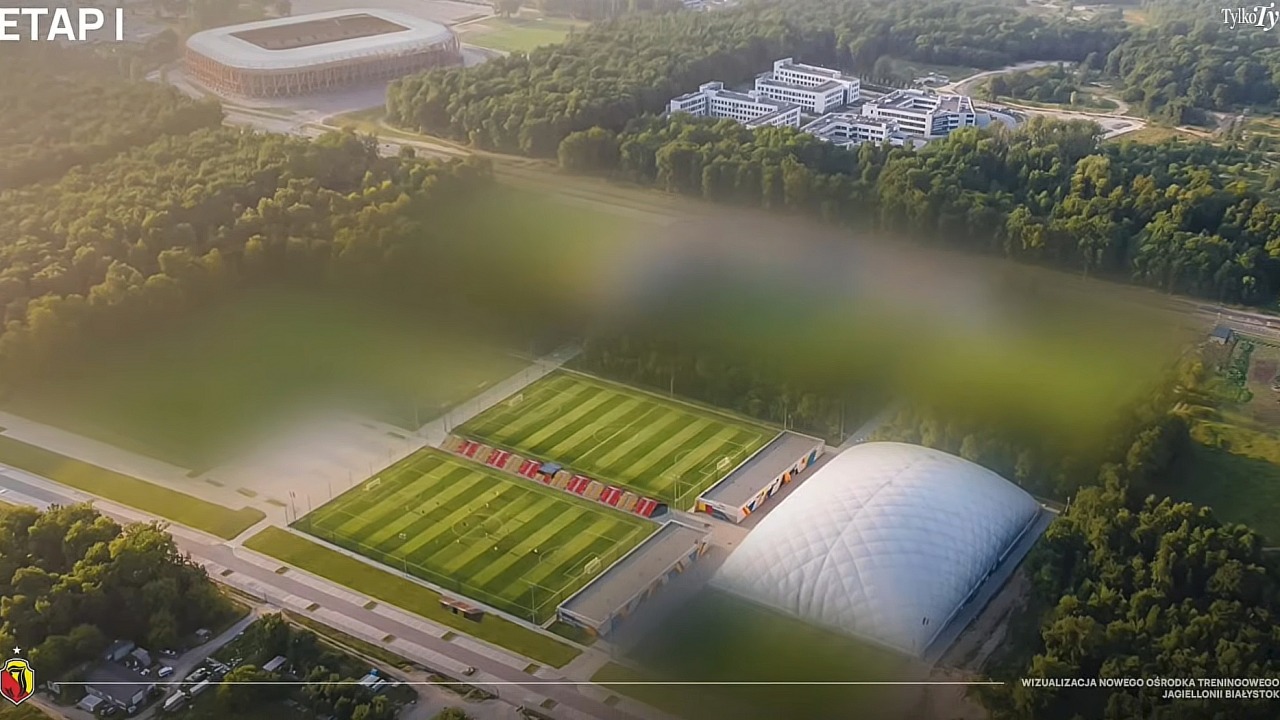 Koncepcja ośrodkatreningowego Jagiellonii