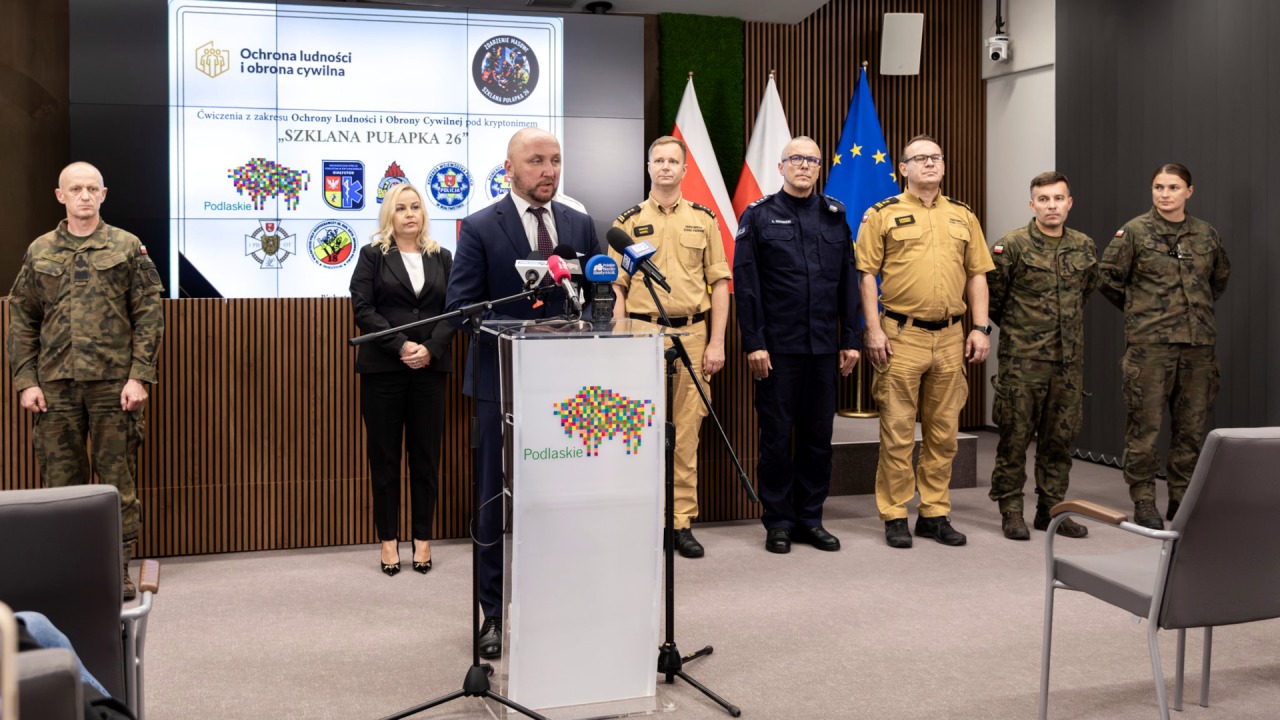 Marszałek województwa zapowiada "Szklaną Pułapkę 2026" [fot. K. Duszyński UMWP]