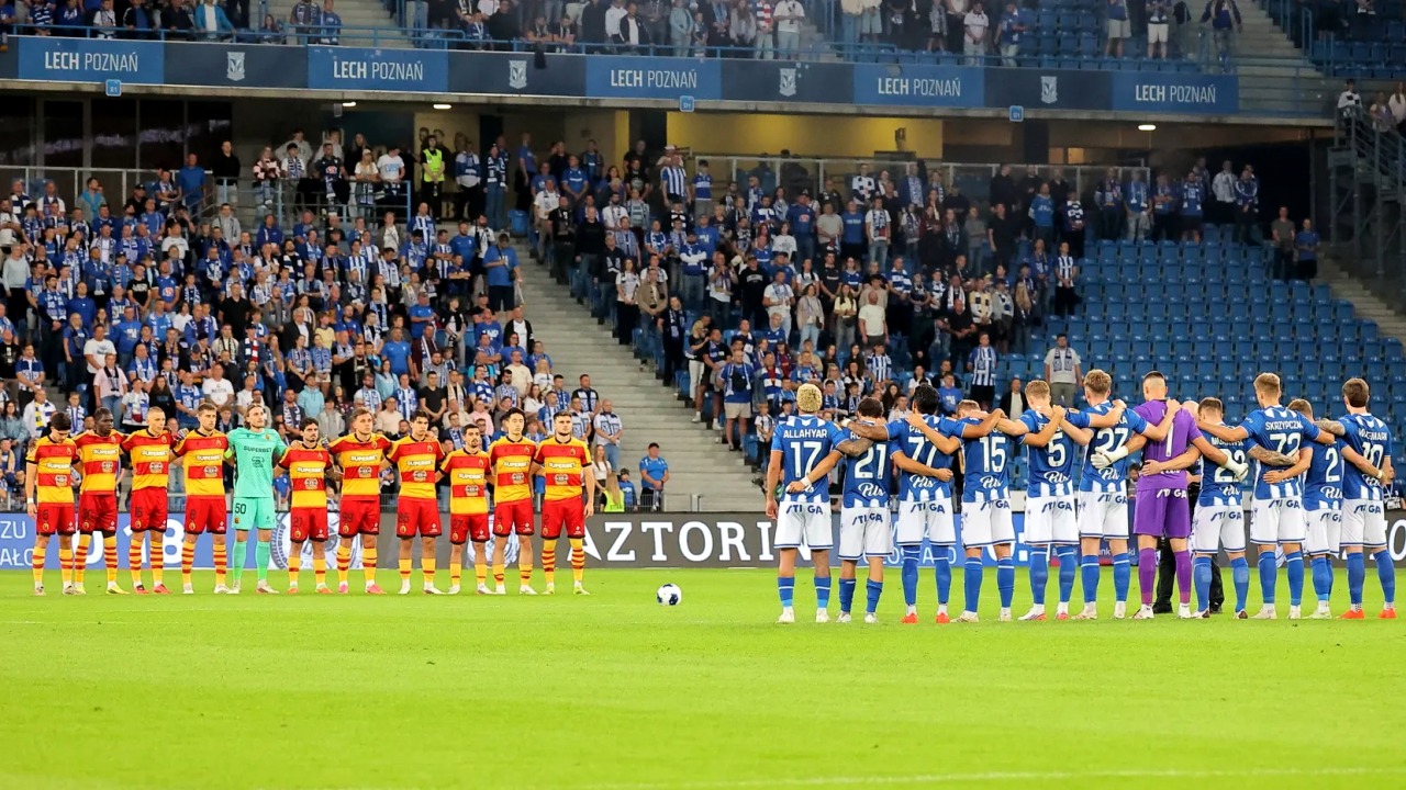 Jagiellonia - Lech 1:2 [fot. Biuro Prasowe Jagiellonii Białystok]