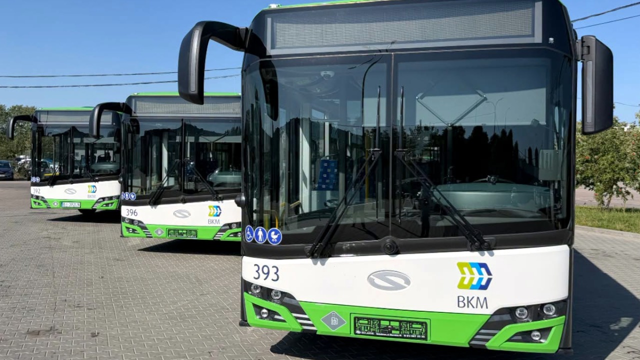 Nowe autobusy BKM [fot. Facebook]