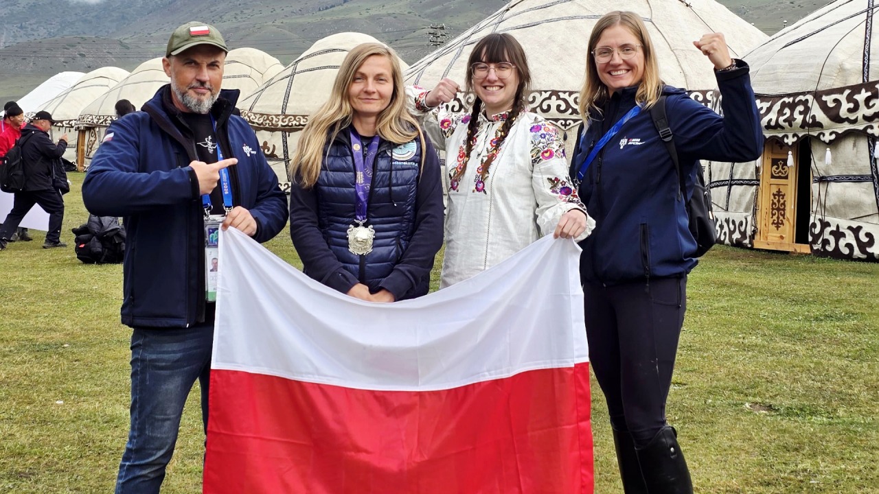 Podlaska ekipa na World Nomad Games. Anna Sokólska ze srebrnym medalem [fot. KS AMM Archery]