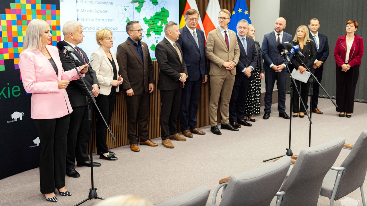 Beneficjenci programu dotacyjnego [fot. M. Brejnak UMWP]