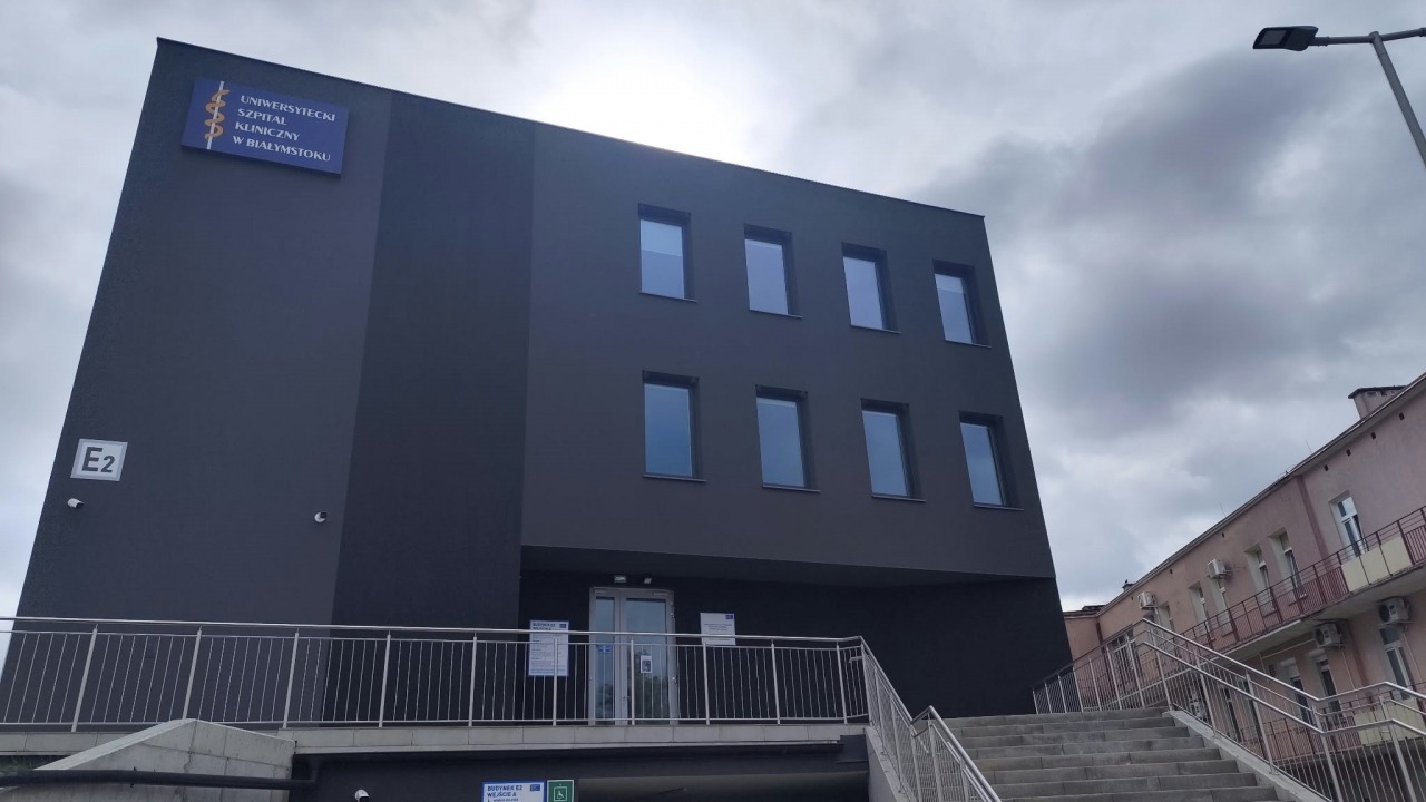 Nowy budynek klinik zakaźnych w Białymstoku [fot. Bia24]