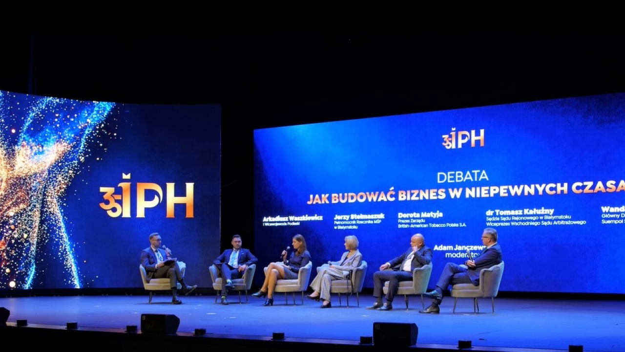 VIDEO. Geopolityka, regulacje i&nbsp;brak wsparcia. Z&nbsp;jakimi wyzwaniami mierzy się biznes na&nbsp;Podlasiu?