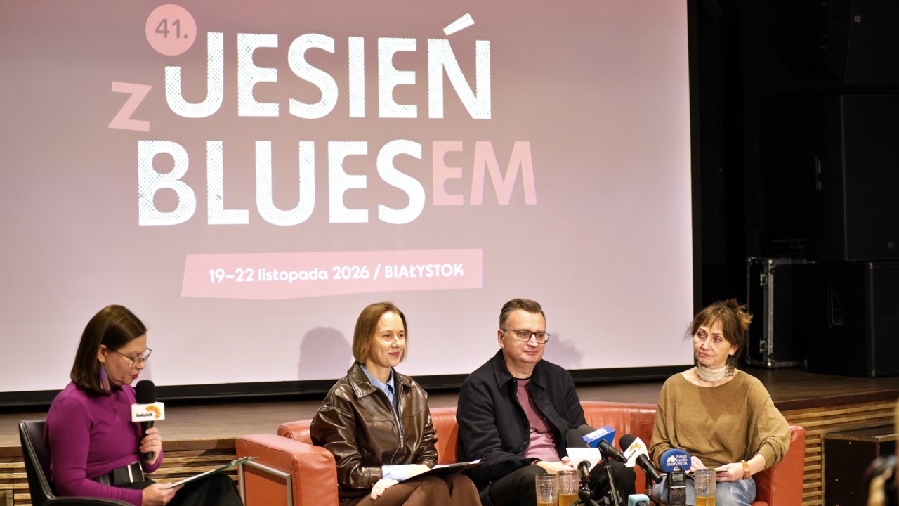 Konferencja prasowa zapowiadająca Jesień z Bluesem 2026 [fot. M. Balewicz BOK]