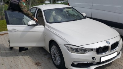 Odzyskano wartościowe BMW